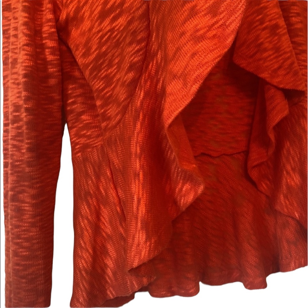 Women’s American Rag Brand Rust Open Front Sweater - Picture 9 of 9